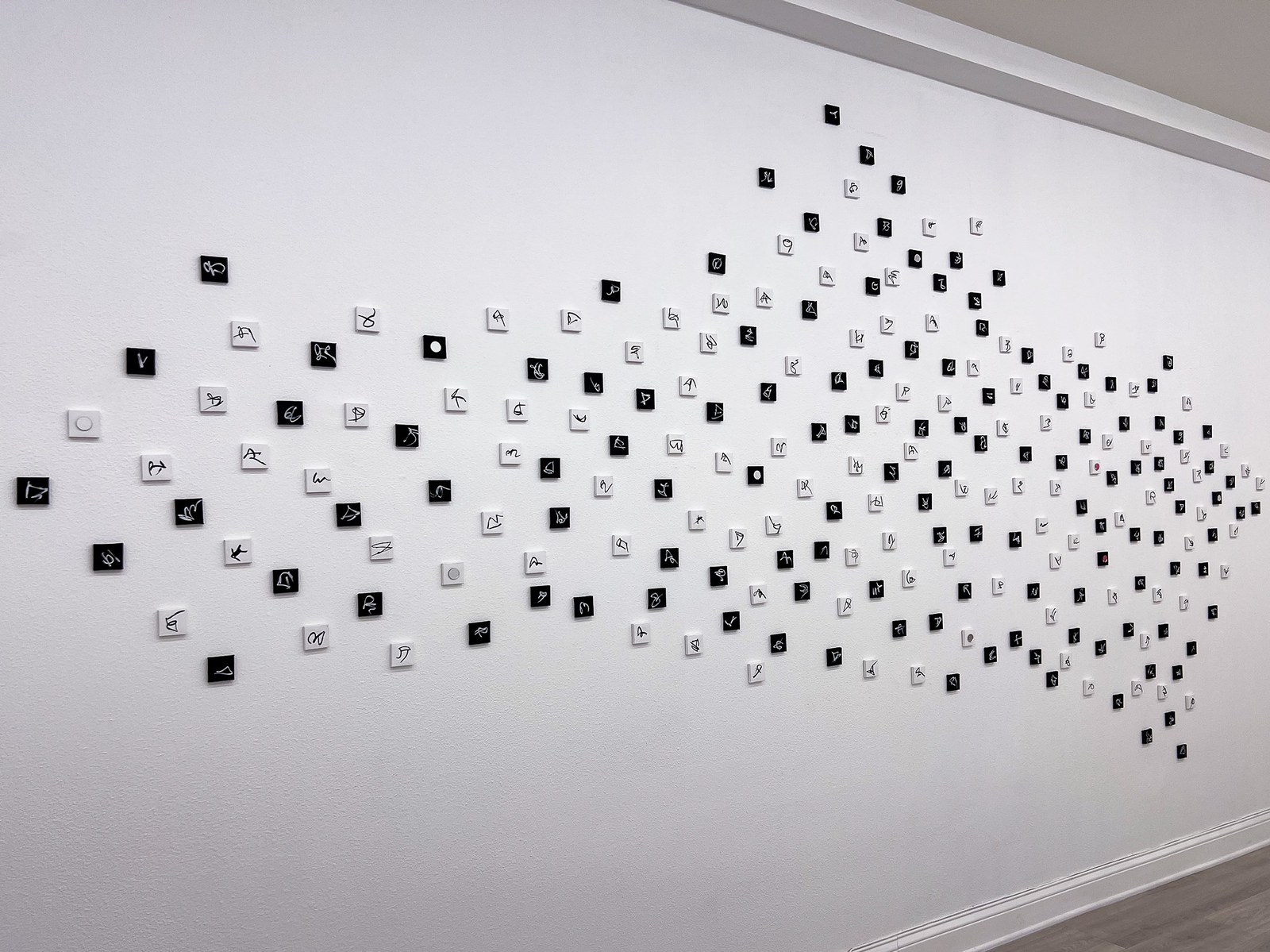 100 blessings, installation view at LOS/NR, La Jolla, 2025