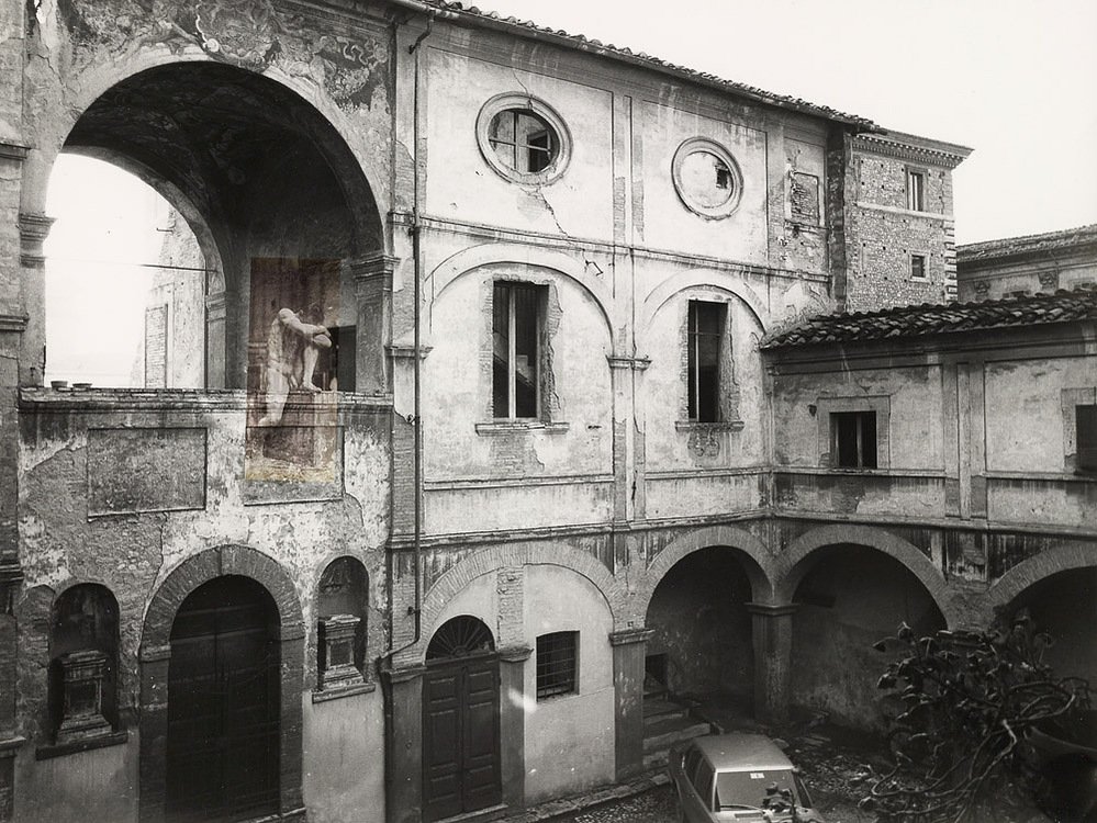 and bear, facade, 2020 — pigment print by C Fodoreanu