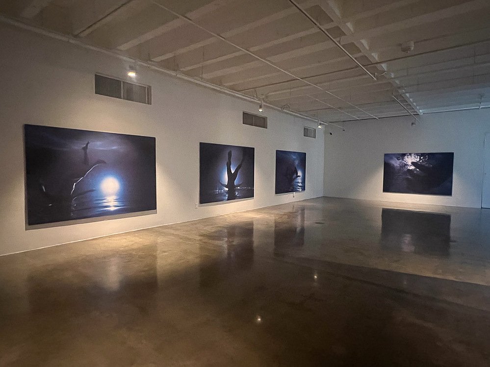 blues, installation view, Ronald H. Silverman Fine Arts Gallery, Cal State LA, 2023
