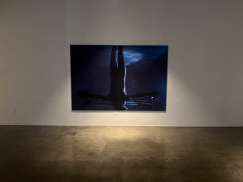 blues, installation view, Ronald H. Silverman Fine Arts Gallery, Cal State LA, 2023