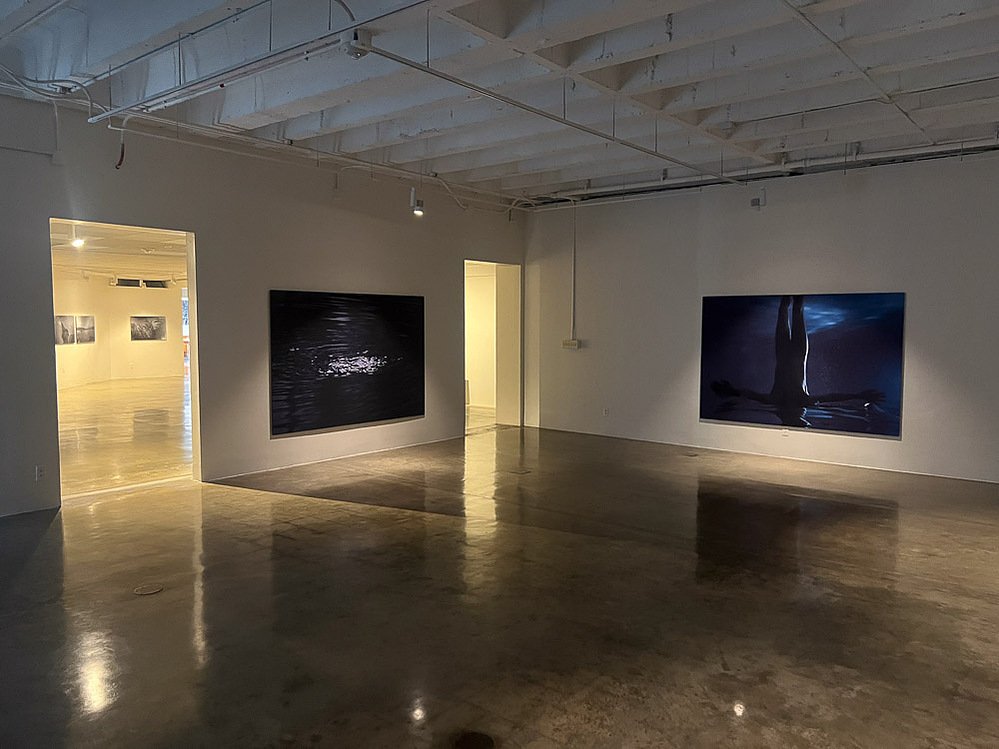 blues, installation view, Ronald H. Silverman Fine Arts Gallery, Cal State LA, 2023