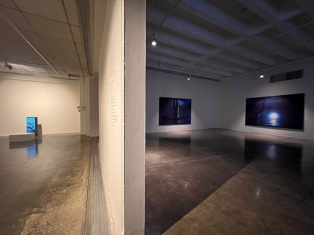blues, installation view, Ronald H. Silverman Fine Arts Gallery, Cal State LA, 2023
