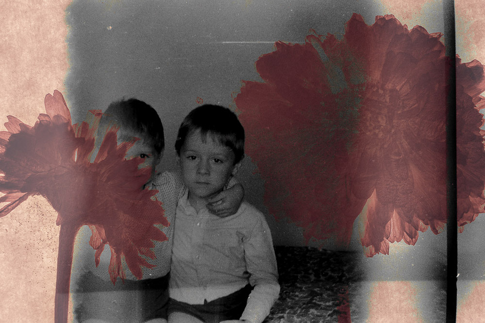 two flowers, fables series, 2021