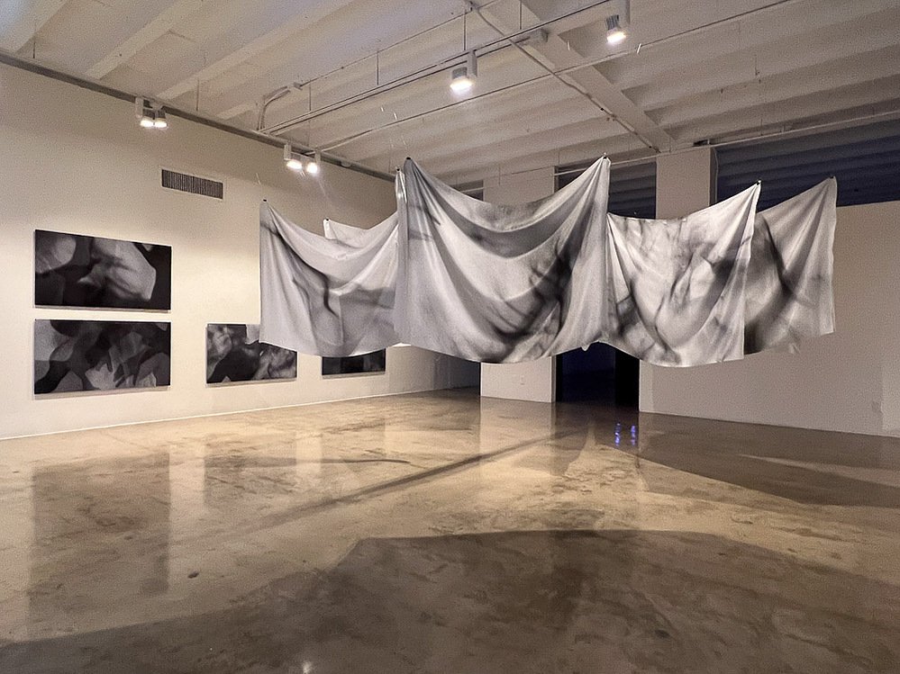 grains, installation view, Ronald H. Silverman Fine Arts Gallery, Cal State LA, 2023