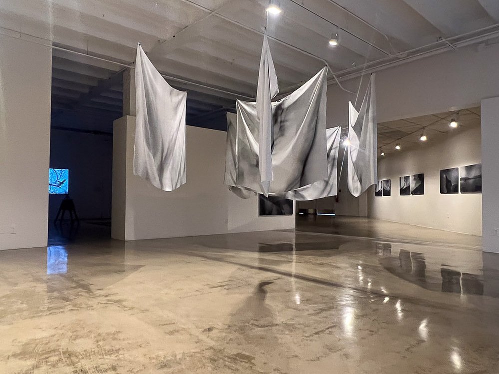 grains, installation view, Ronald H. Silverman Fine Arts Gallery, Cal State LA, 2023