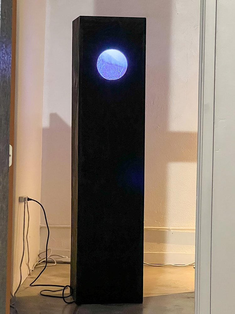 broken heart, installation view, The Studio Door, San Diego, 2022