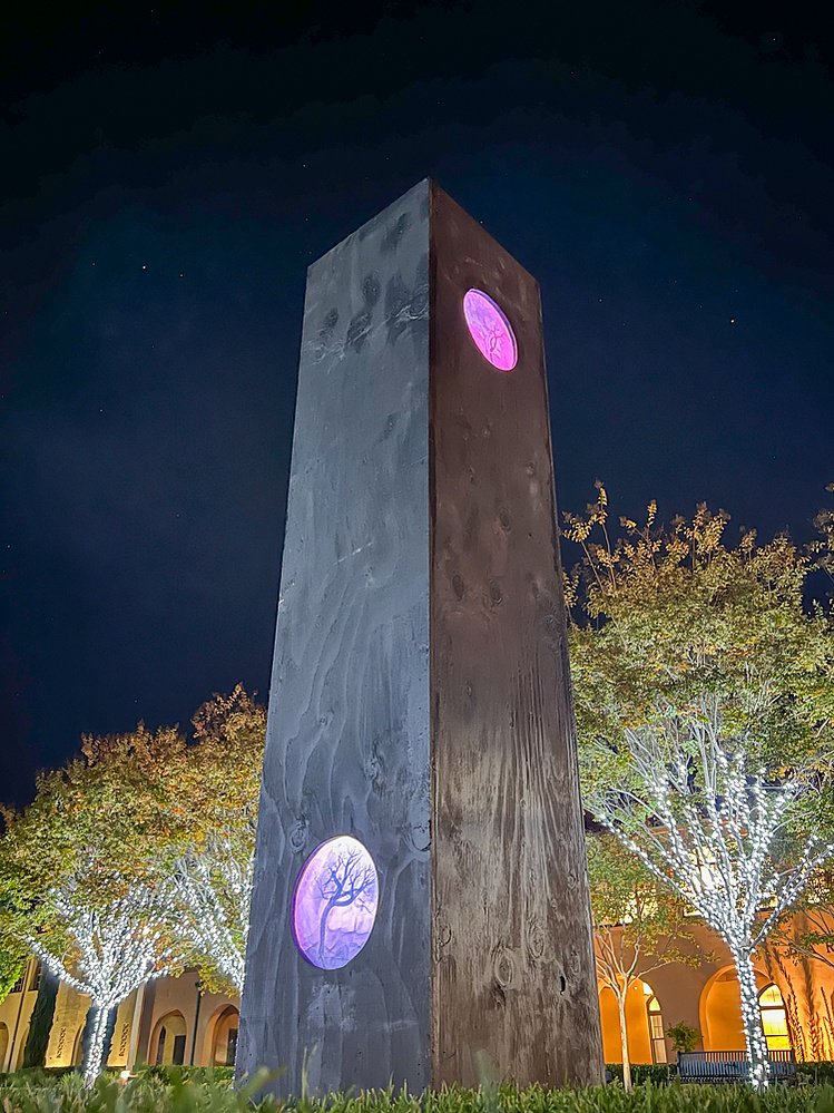 broken mind, installation view, Liberty Station, San Diego, 2022