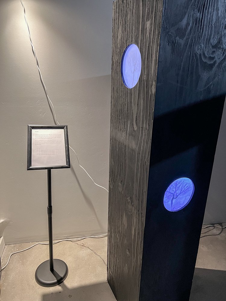 broken spirit, installation view, The Studio Door, San Diego, 2022