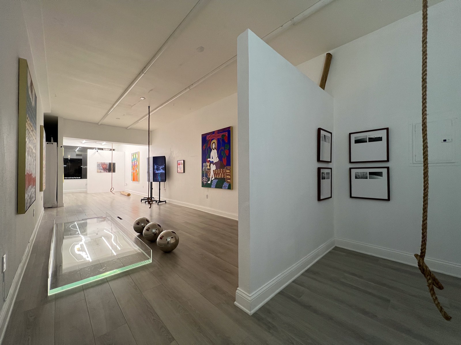 writings, installation view at LOS/NR, 2025