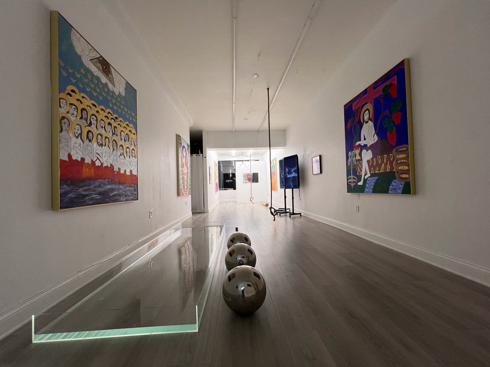 writings, installation view at LOS/NR, 2025