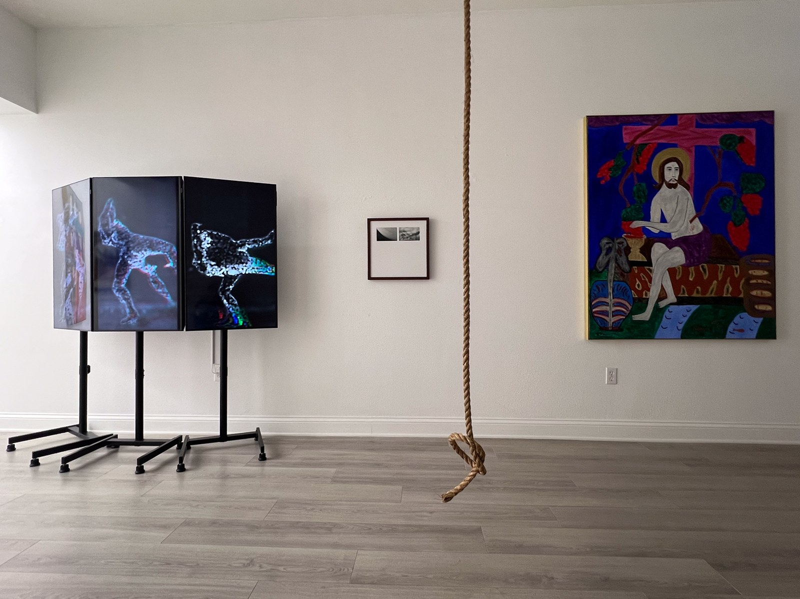 writings, video work in installation, LOS/NR, 2025