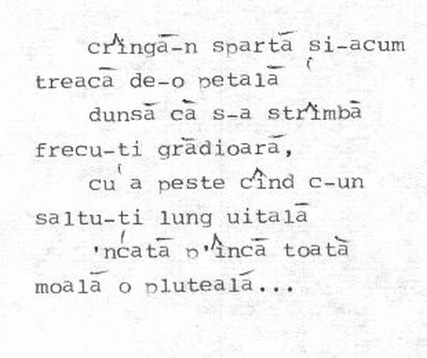 z&icirc;cere 12 from ceiu&rsquo;, scanned typewriter page